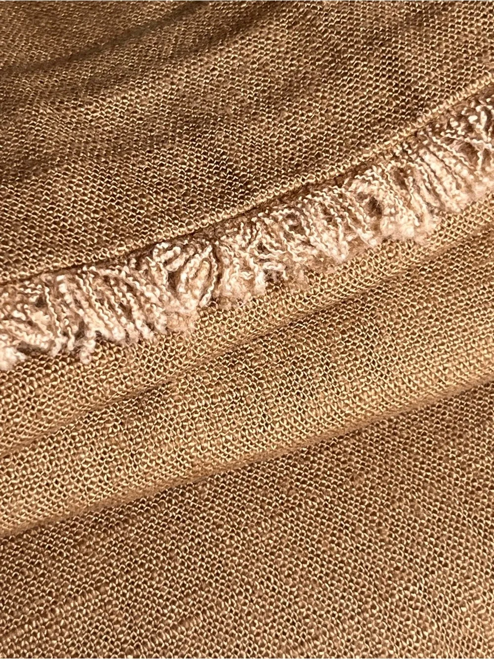 Casaluna Heavyweight Linen Blend Duvet & Sham Set Full/Queen Warm Brown NWOT
